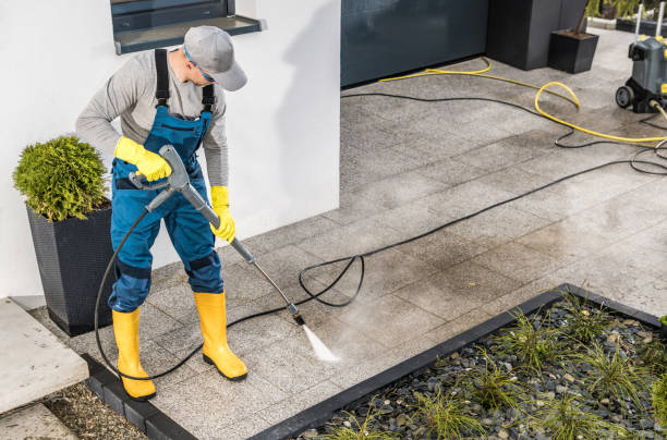 Pressure Washing Brick in Walcott, IA